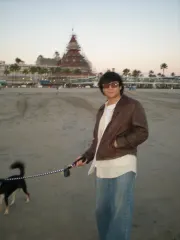 Me and Milo at Hotel Del Coronado