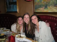 Grubby Julia and Abby at El Compadre