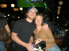 Dan Camille and Milo at Jameson's