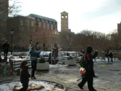 Mayhem in Washington Square Park