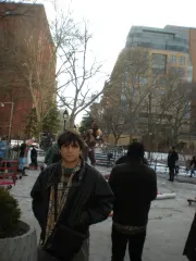 Me at Washington Square Park