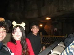 Aaron Austen and Chloe in Indiana Jones