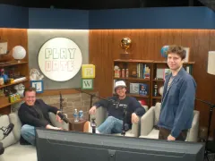 Clev Mills and Will filming the TMR Show