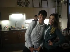 Clev Chloe and Tanner filming the TMR Show