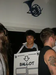 Ted Mosby, The Hanging Chad, The Blue French Horn