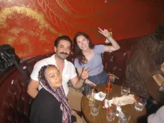 Arda Naomi and Anna at Drawing Room